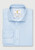 Brook Taverner - Tailored Fit Sky Blue Royal Oxford Single Cuff Cotton Shirt