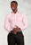 Brook Taverner - Tailored Fit Pink Royal Oxford Single Cuff Cotton Shirt