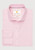 Brook Taverner - Tailored Fit Pink Royal Oxford Single Cuff Cotton Shirt