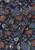 Brook Taverner - Regular Fit Black Multi Ornate Floral Print Cotton Shirt