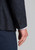 Brook Taverner - Tailored Fit Lawford Dark Blue British Wool Blend Houndstooth Jacket