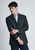 Brook Taverner - Tailored Fit Ayr Navy Check Harris Tweed® Jacket