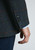 Brook Taverner - Tailored Fit Ayr Navy Check Harris Tweed® Jacket