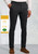 Brook Taverner - Regular Fit Christie Charcoal Cavalry Twill Stretch Cotton Trousers