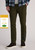 Brook Taverner - Regular Fit Christie Khaki Cavalry Twill Stretch Cotton Trousers