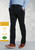 Brook Taverner - Regular Fit Ellroy Navy Corduroy Trousers