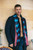 Swole Panda - Blue & Navy Stripe Bamboo Scarf