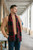 Swole Panda - Black & Red Block Bamboo Scarf