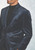 Brook Taverner - Tailored Fit Severn Midnight Velvet Evening Jacket