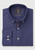 Brook Taverner Navy Oxford Long Sleeve Shirt