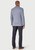 Brook Taverner - Tailored Fit Blue Knitted Puppytooth Jacket - Becker