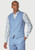 Brook Taverner - Tailored Fit Sky Blue Suit Waistcoat - Constable