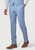Brook Taverner - Tailored Fit Sky Blue Linen Mix Suit Trouser - Constable