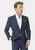 Brook Taverner - Tailored Fit Navy Linen Mix Suit Jacket - Constable