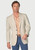 Brook Taverner - Regular Fit Stone Cotton Linen Jacket - Tatton