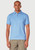 Brook Taverner - Pure Cotton Jersey Sky Blue Polo Shirt - Seppi