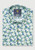 Brook Taverner - Regular Fit Apple Floral Print Linen Cotton Short Sleeve Shirt
