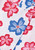 Brook Taverner - Regular Fit Red and Blue Flower Print Short Sleeve Cotton Shirt