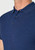 Brook Taverner - Pure Cotton Dark Blue Brick Knit Polo Shirt - Riggs