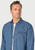 Brook Taverner - Blue Cotton Denim Overshirt - Bernard