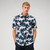 Olymp Navy Floral Print - Short Sleeve