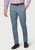 Brook Taverner - Tailored  Fit Illingworth Blue Cotton Stretch Trouser