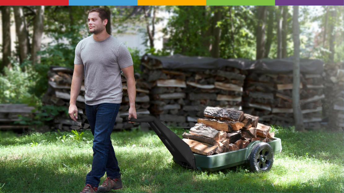 Simplay3's Easy Haul Flatbed Cart Handles Your Gardening Needs Simplay3's Easy Haul Flatbed Cart Handles Your Gardening Needs