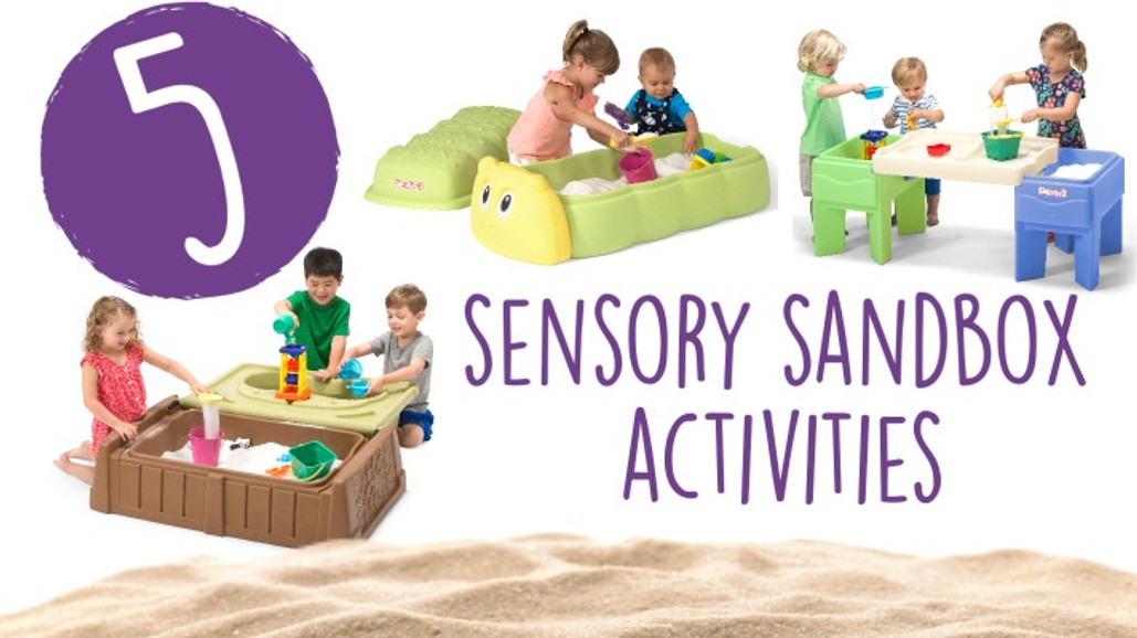 5 Sensory sandbox learning opportunities