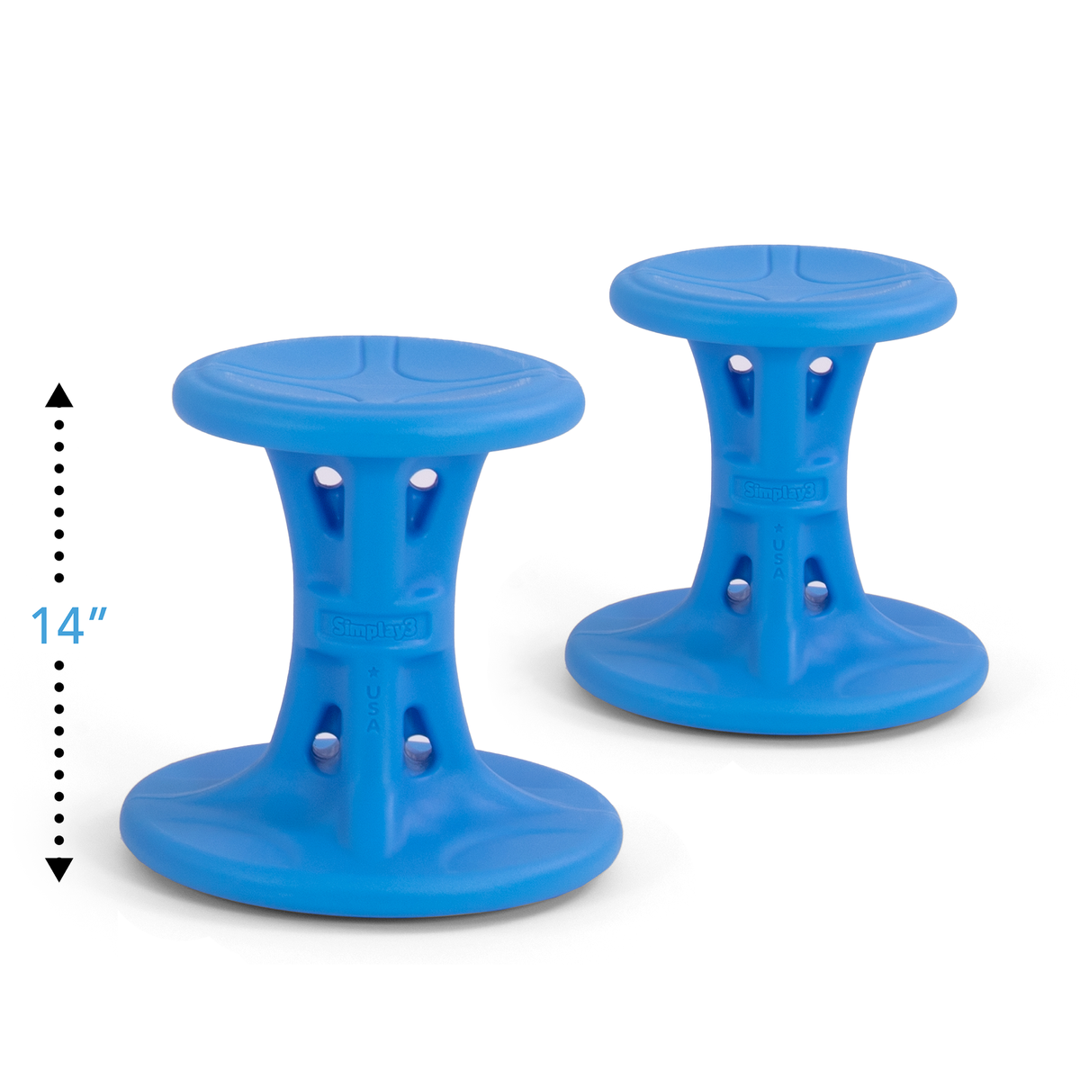 Simplay3 Big Wiggle Chair comes in a one or two pack