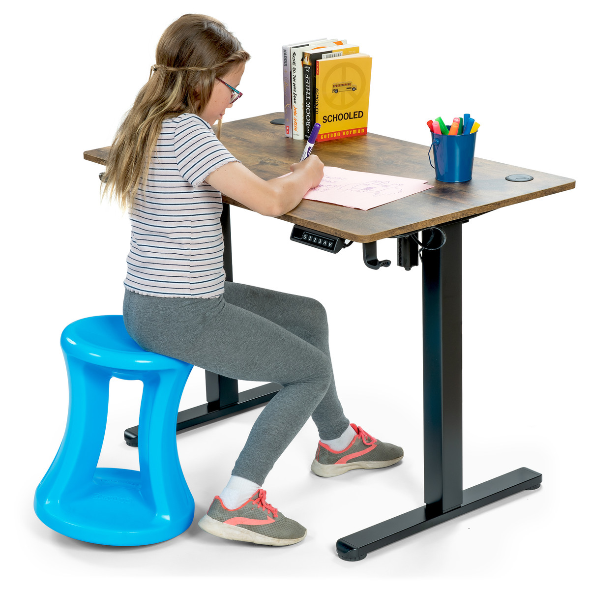 Wiggle Chair in sky blue
