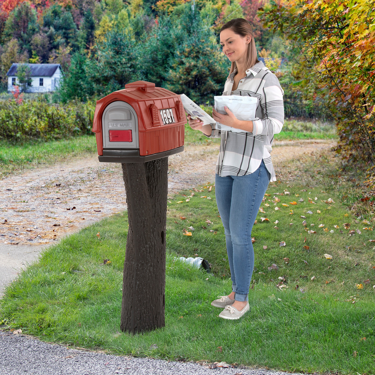 Simplay3 Barn Mailbox - Thumbnail 5