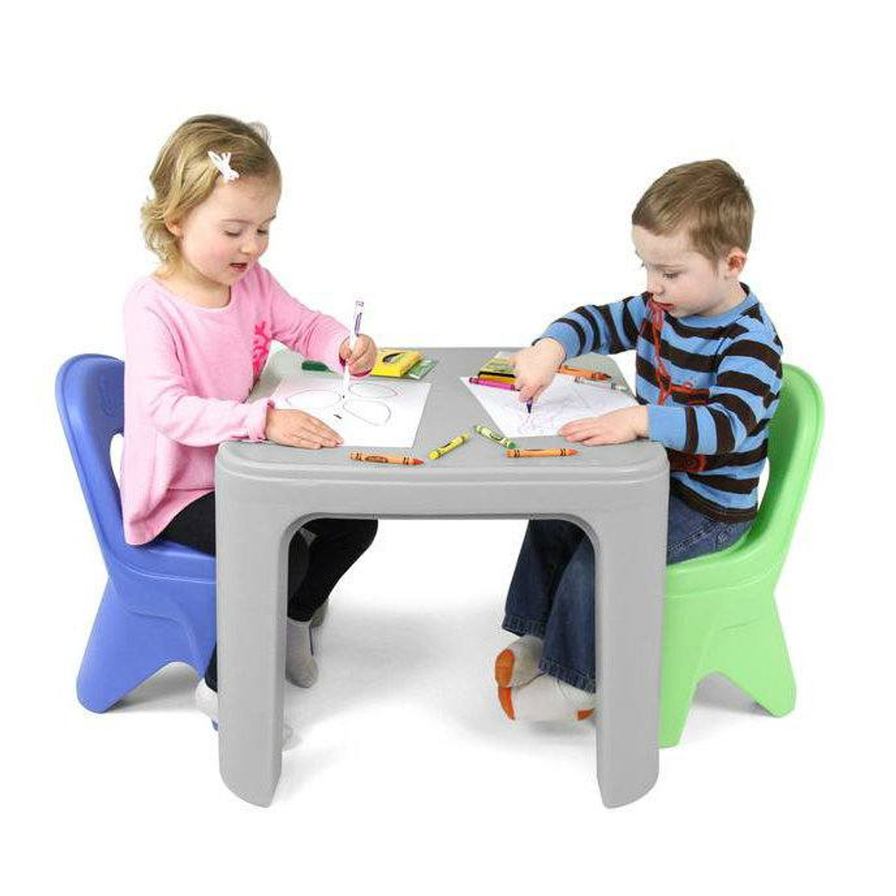 simplay3 kids durable play around table and chair set