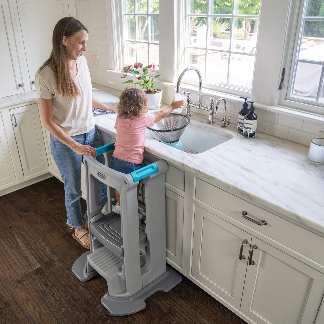 Toddler Tower Adjustable Stool