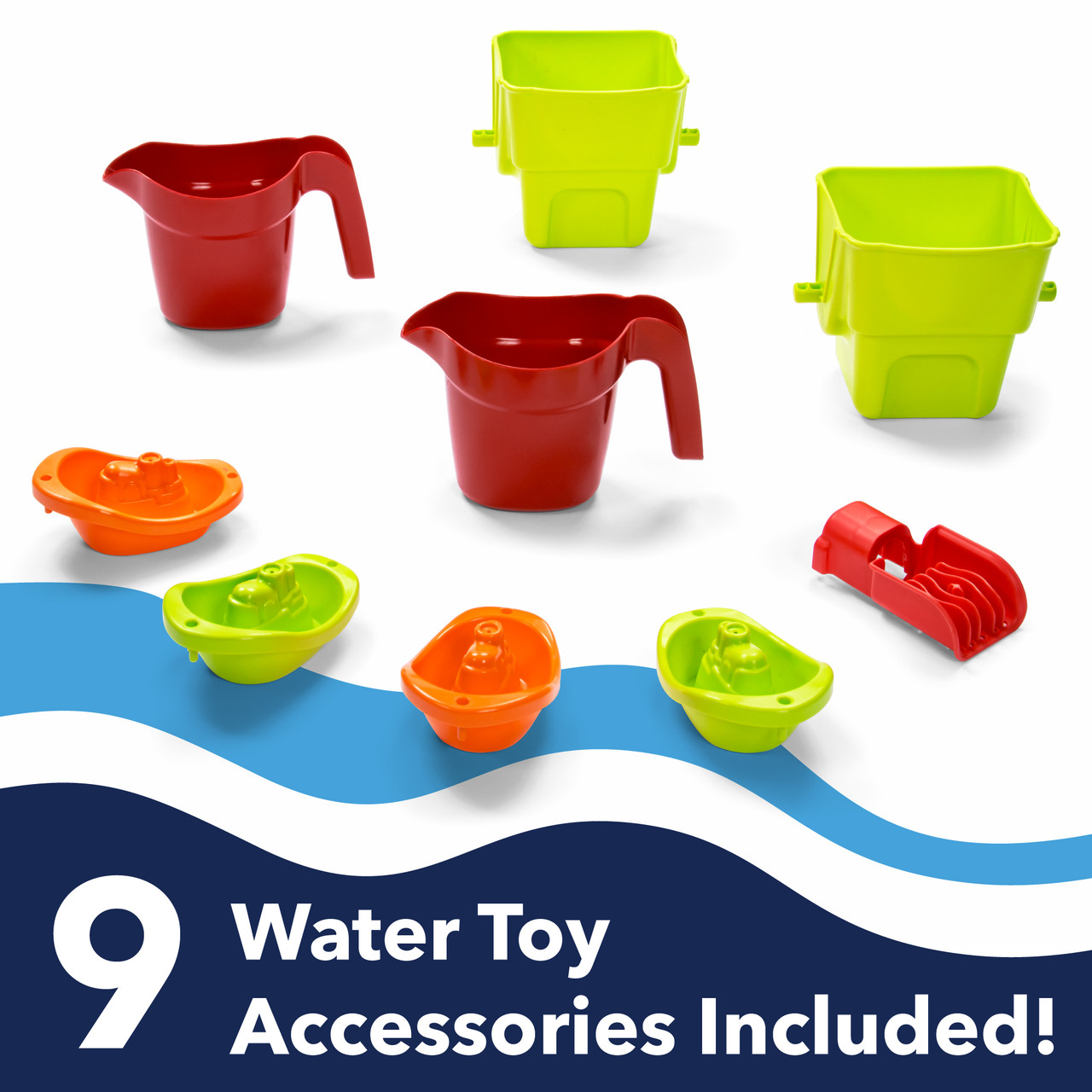Rushing River Falls Multilevel Outdoor Water Play Table