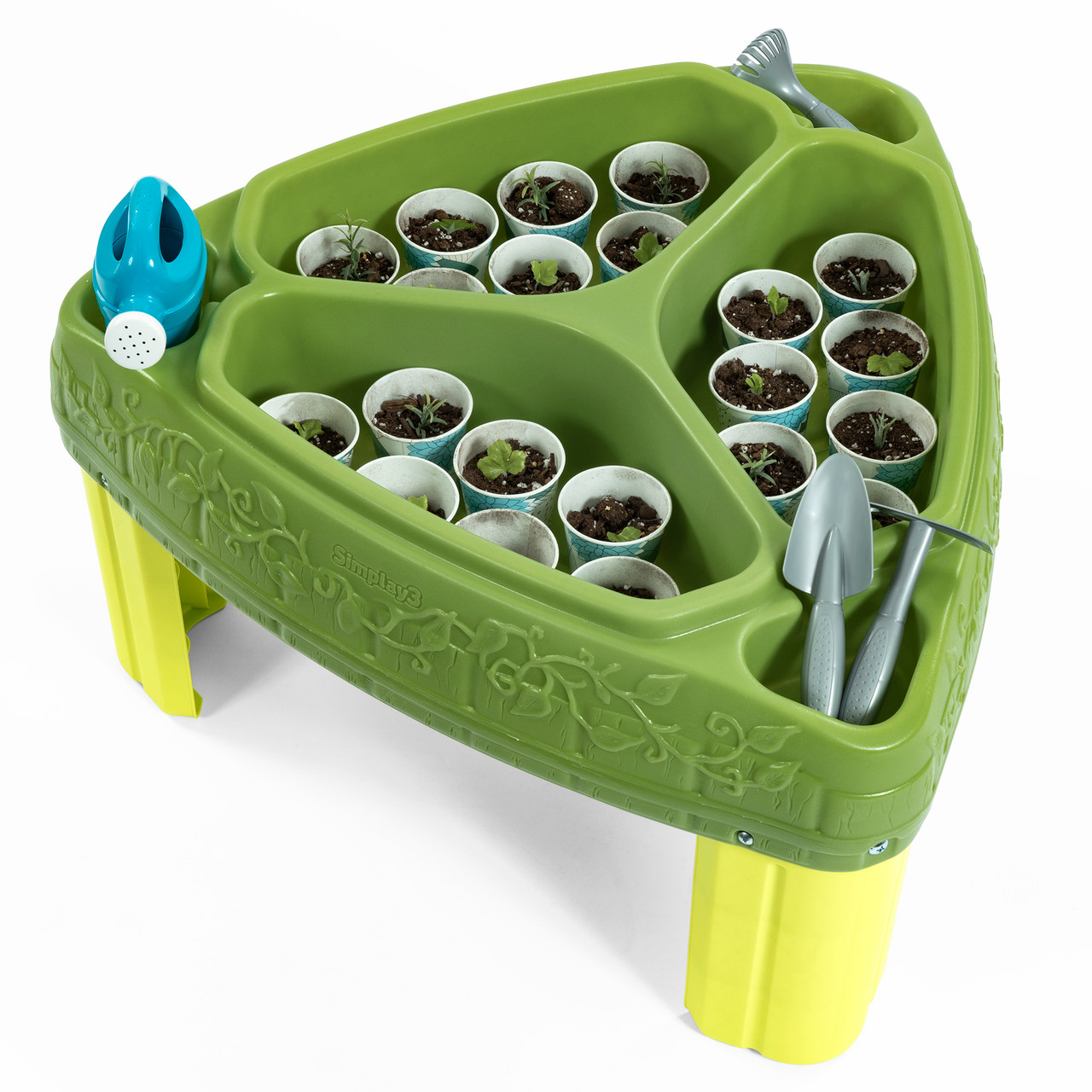 Simplay3 Seed to Sprout Raised Garden Planter | Kids Raised Garden Bed