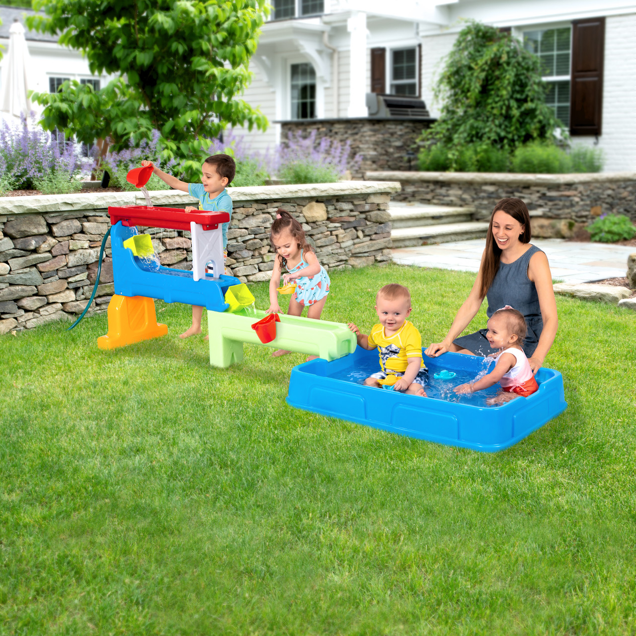 Raindrop Falls Water Table Splash Pool The Simplay3 Company