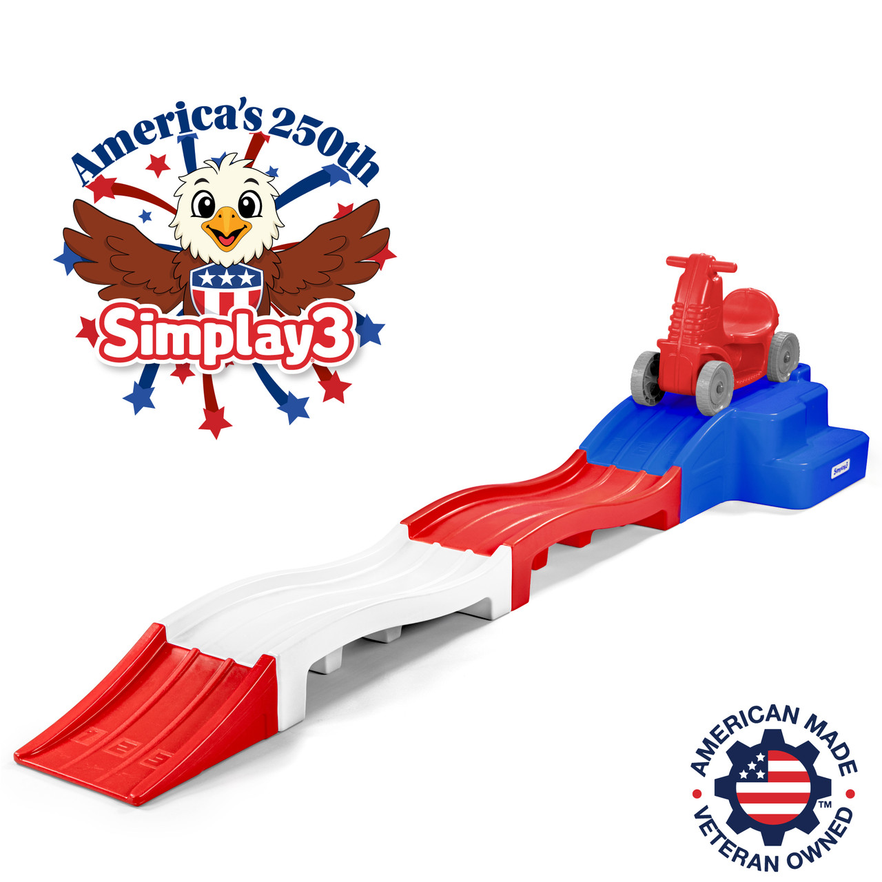 Simplay3 Deluxe Expandable Growing Kids Roller Coaster