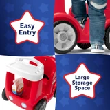 easy entry, large storage space