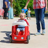 Roll and Stroll Quiet Ride Push Car for Toddlers