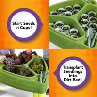 Seed to Sprout Raised Garden Planter