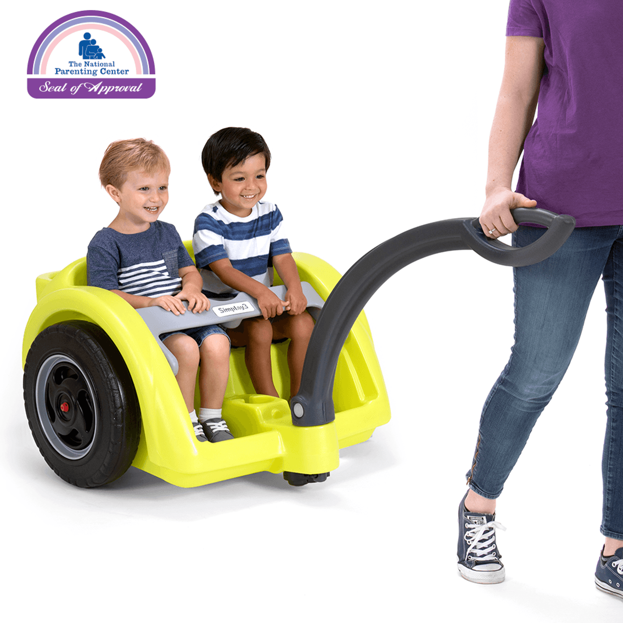 two seater toddler push car