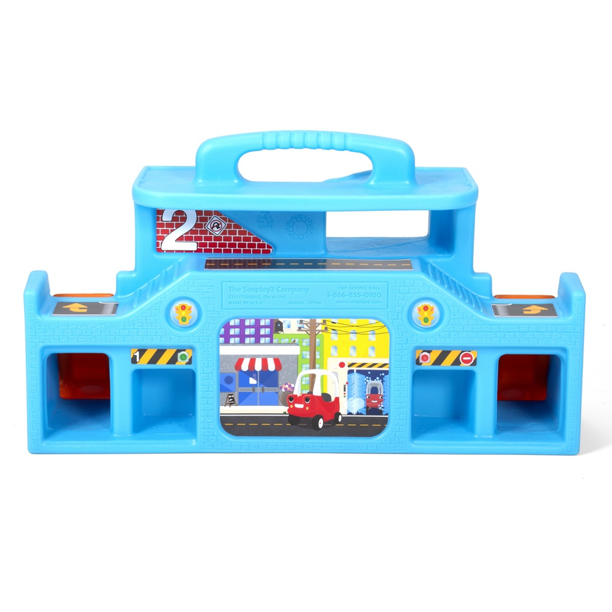 children's garage playset