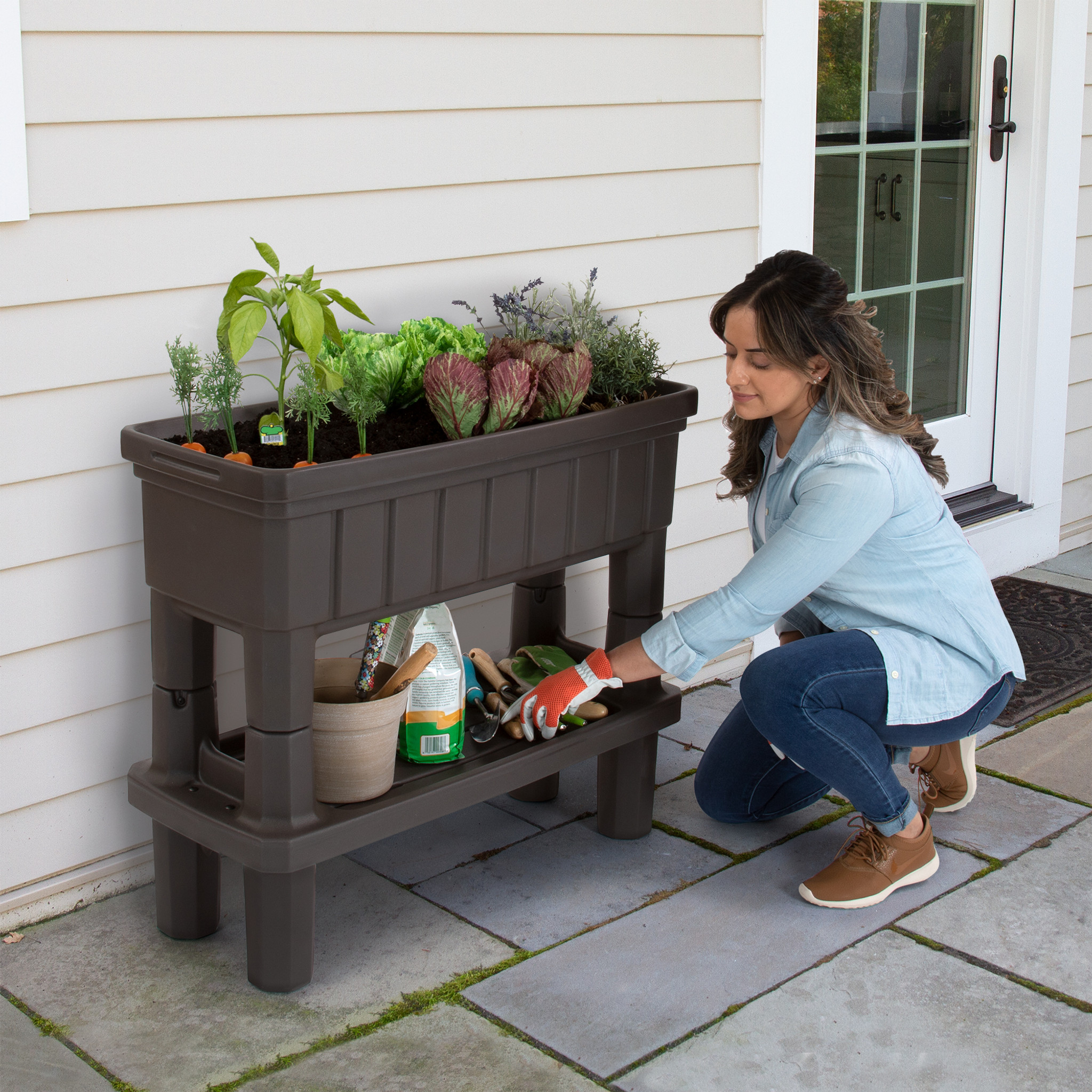 Sandbox Storage Shelf