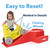 Coaster ride on car for kids has clicking wheels and is easy to reset on the ramp all by themselves