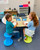 Simplay3 Live Fit Active Balance Chair for boys and girls stools in the classroom