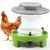 Simplay3 durable plastic chicken feeder with roof