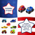 includes two cars, compatible with most 1/64 scale cars and monster trucks
