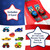 includes two cars and fits most 1/64 scale cars and monster trucks