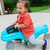 Happy little boy having fun on Simplay3 360 Spin Rider