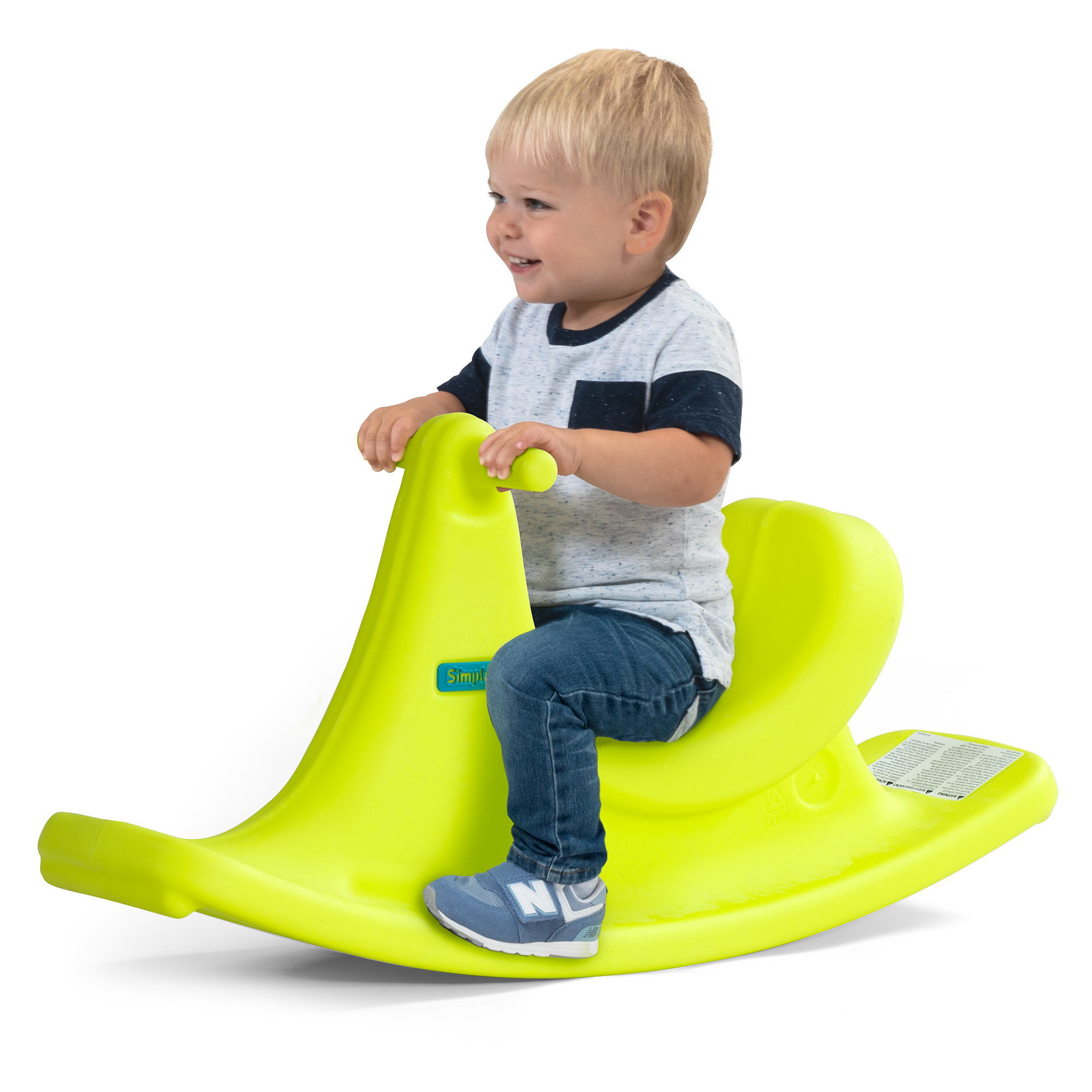 HOMCOM Unicorn Rocking Horse Kids Wooden Ride On Plush Toy W/ Music | UK